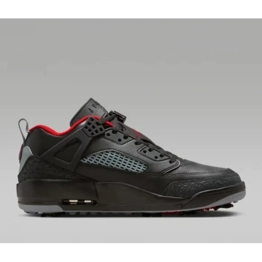 Nike Air Jordan Spizike Golf Mens Sz 9.5 Shoes Black/Varsity Red HQ4365-002 NEW